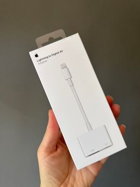 Apple Lightning to Digital AV Adapter - White NIB